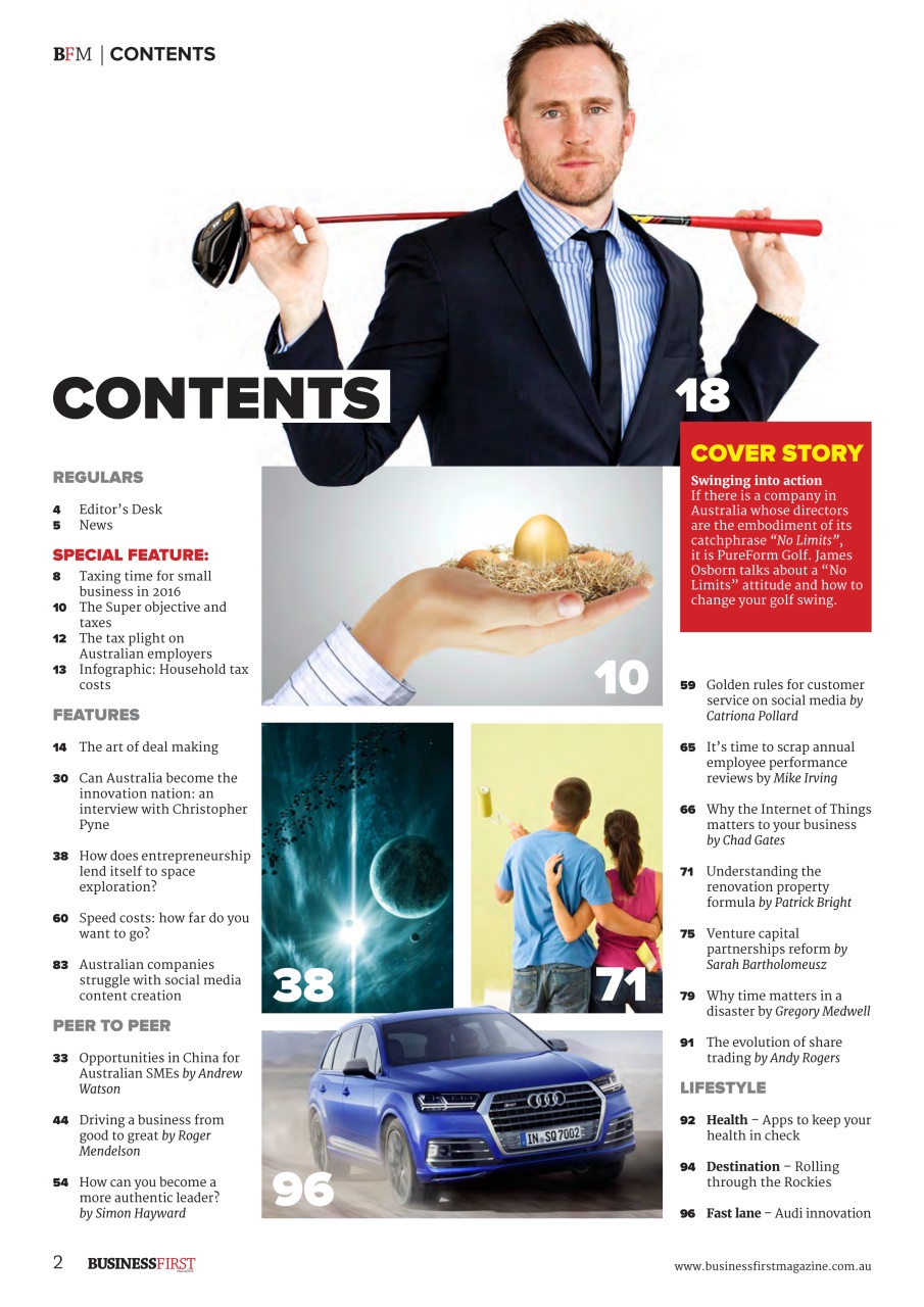 Business First Magazine Preview Pages