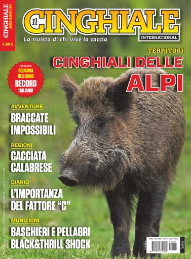 IL CINGHIALE CHE PASSIONE issue 