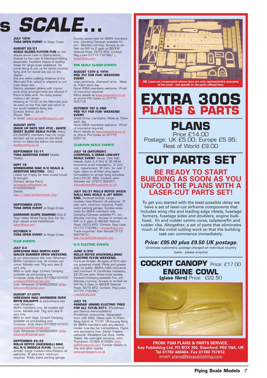 Flying Scale Models Preview Pages