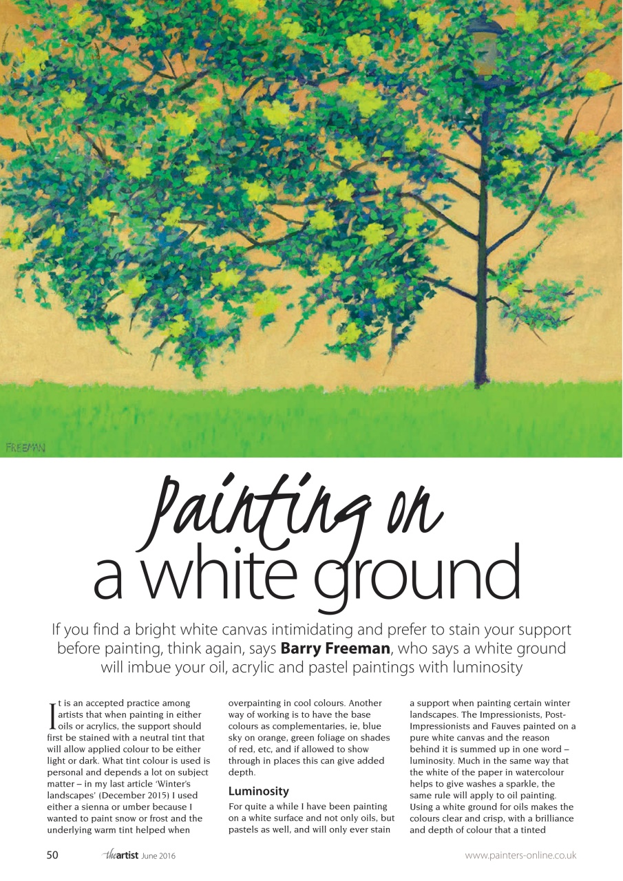 The Artist Preview Pages