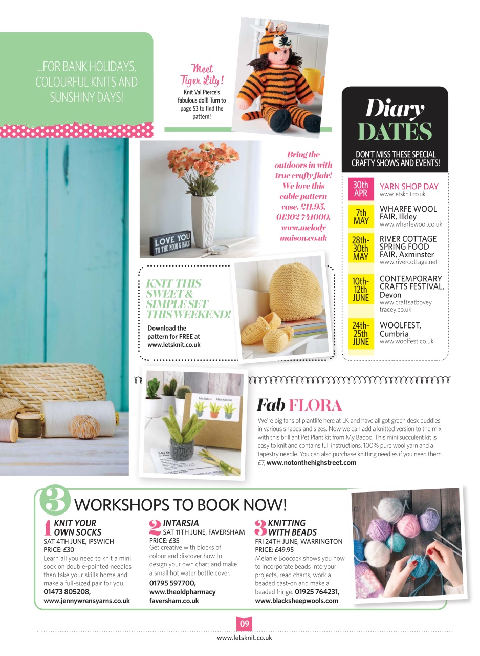 Let's Knit Preview Pages