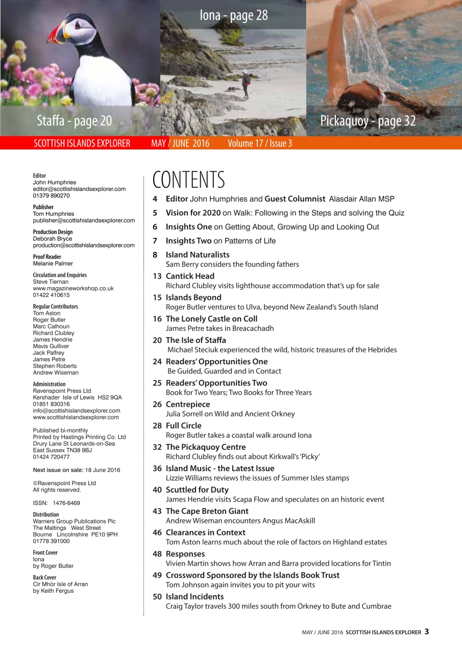 Scottish Islands Explorer Preview Pages