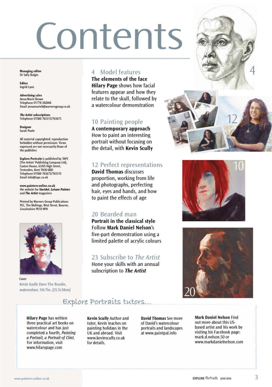 The Artist Preview Pages