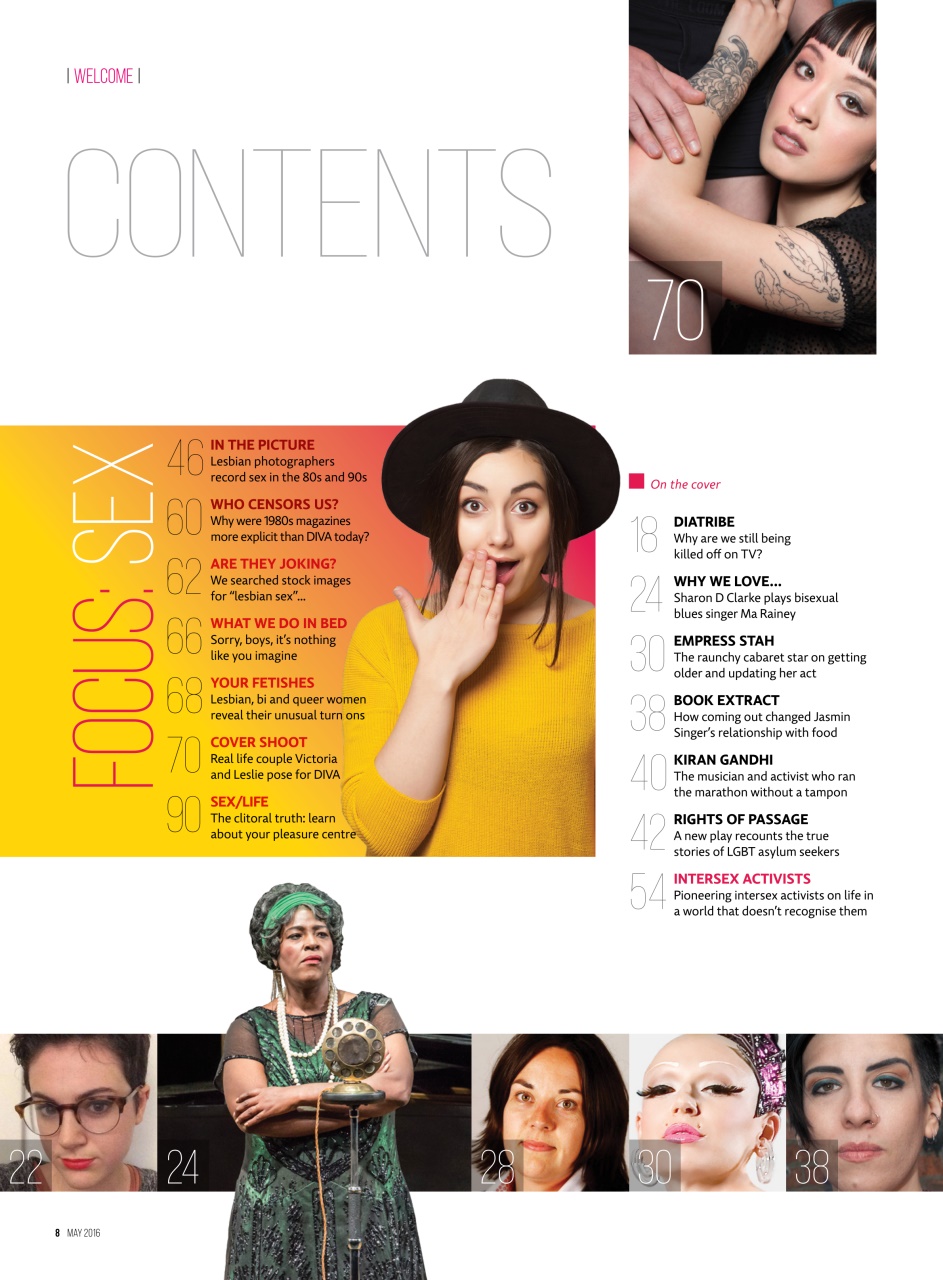 DIVA Magazine Preview Pages