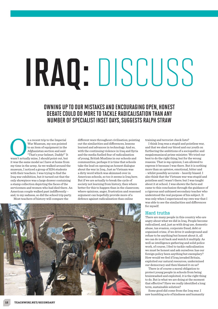 Teach Secondary Preview Pages