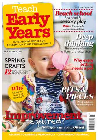 Teach Early Years issue Vol.6 No.3