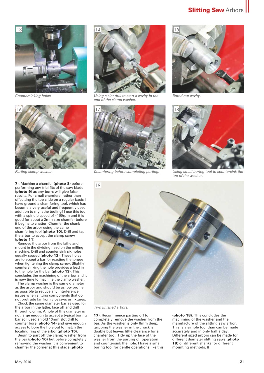 Model Engineer & Workshop Magazine Preview Pages