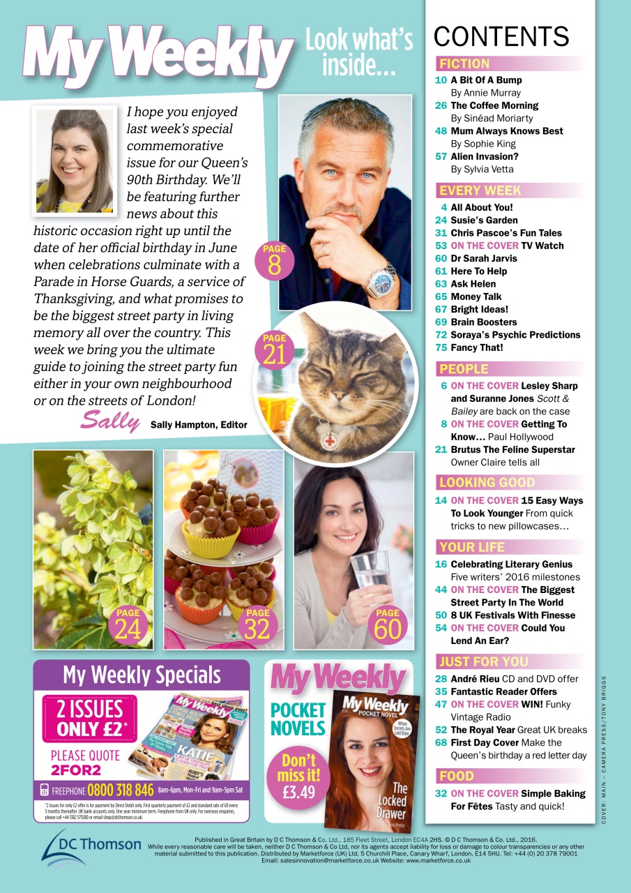 My Weekly Preview Pages