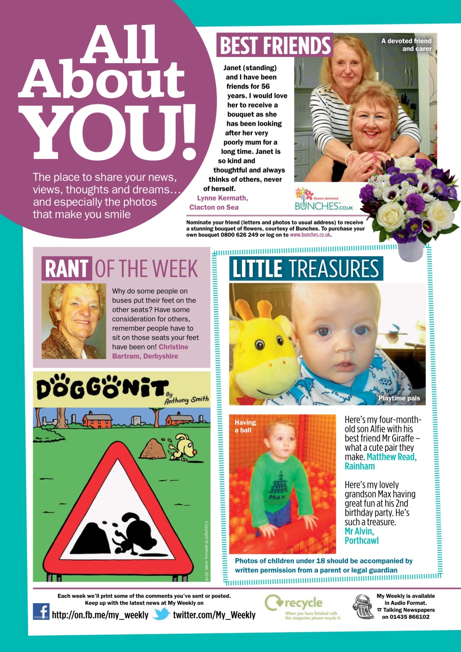 My Weekly Preview Pages