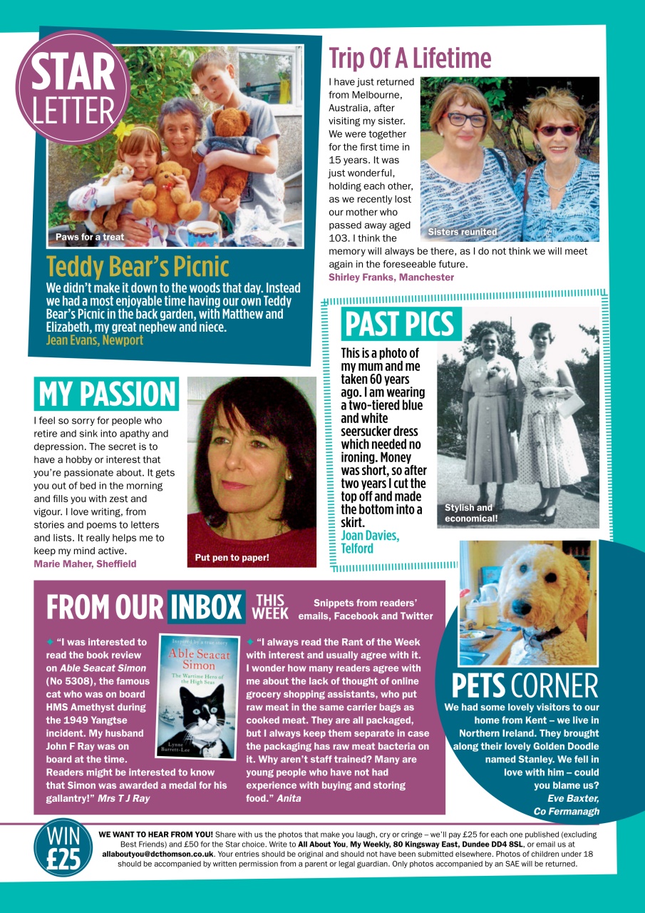 My Weekly Preview Pages