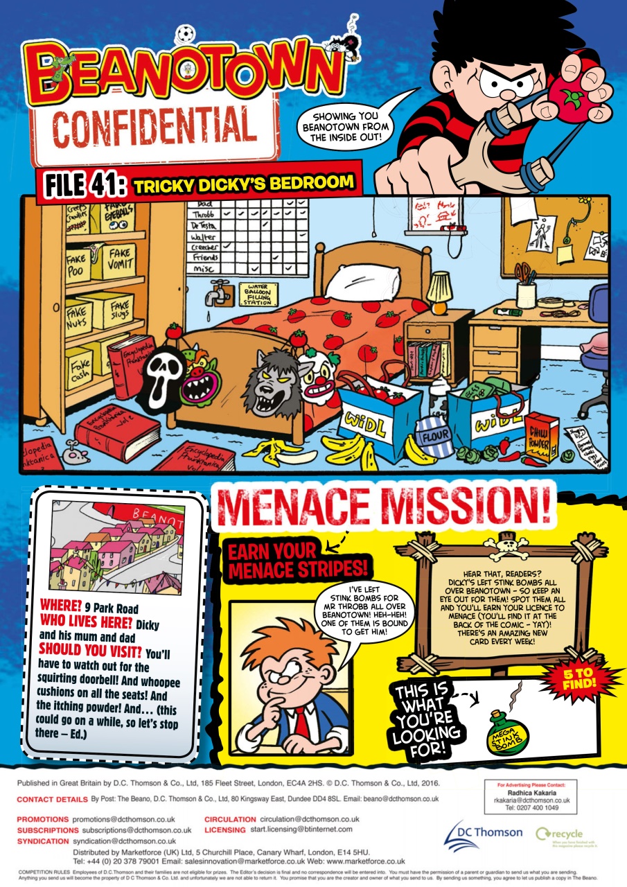Beano Preview Pages