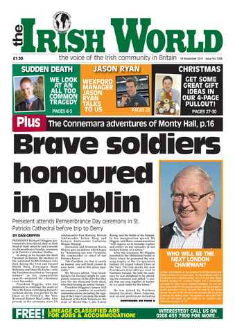 Irish World issue 19 November 2011