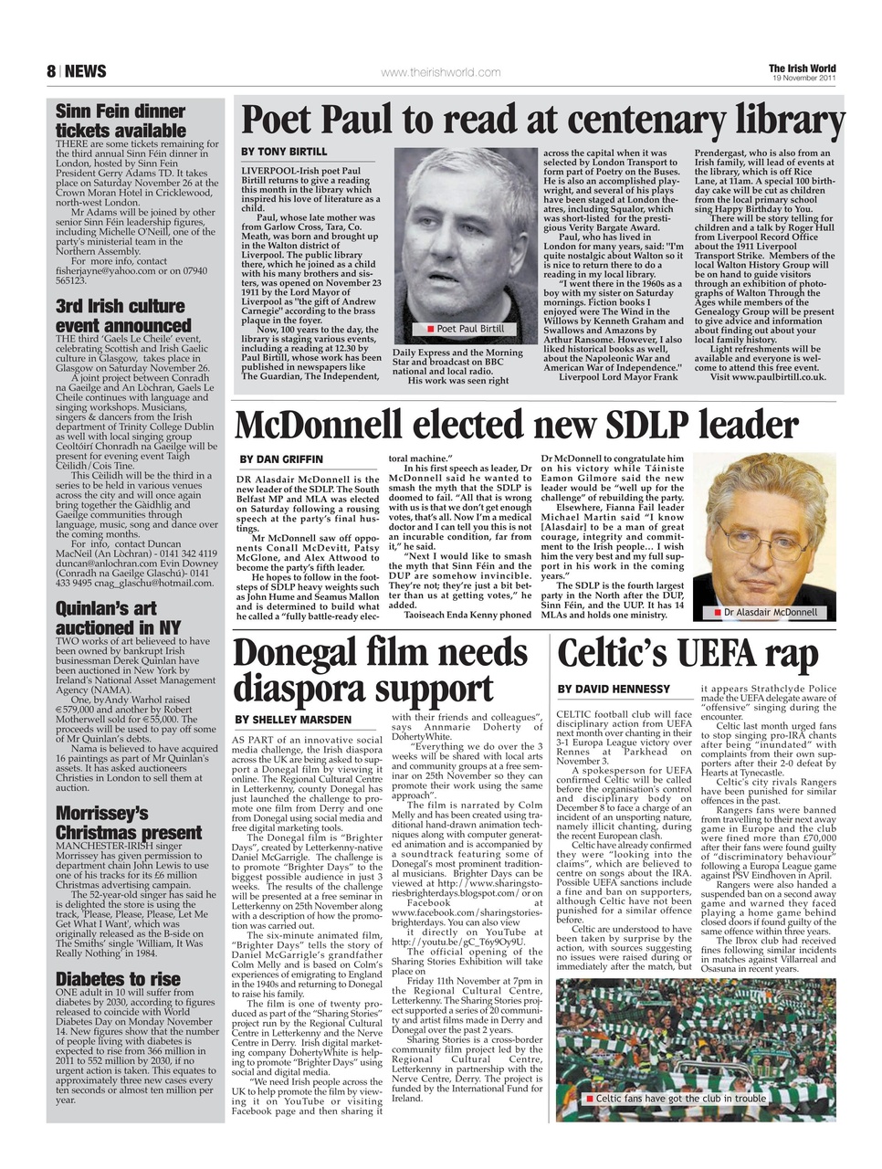 Irish World Preview Pages