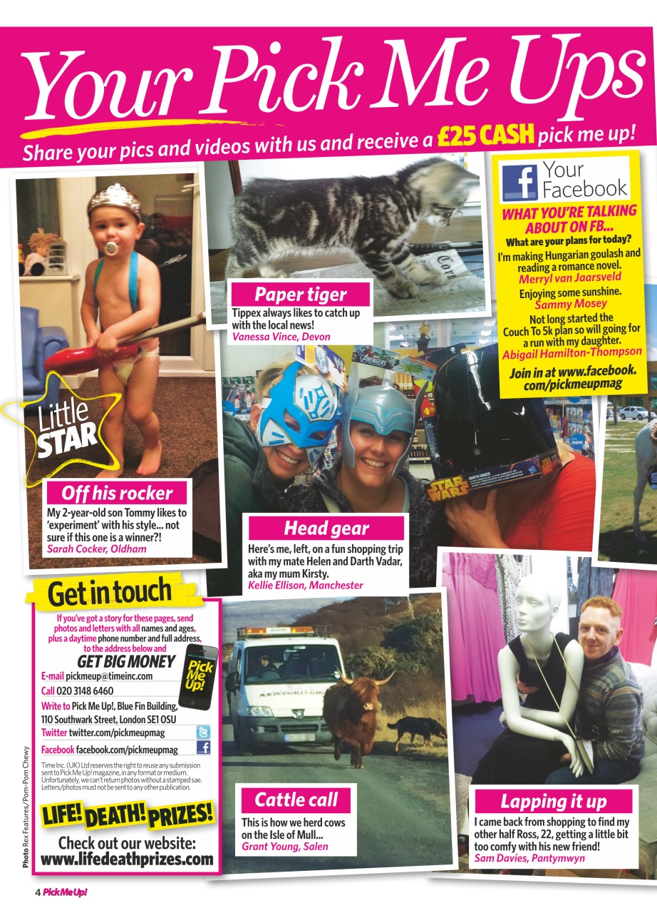 Pick Me Up Preview Pages