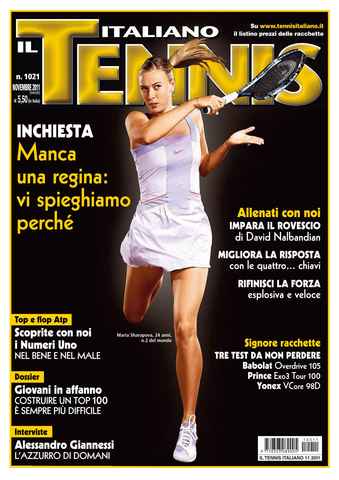 Il Tennis Italiano issue Il Tennis Italiano 11-2011