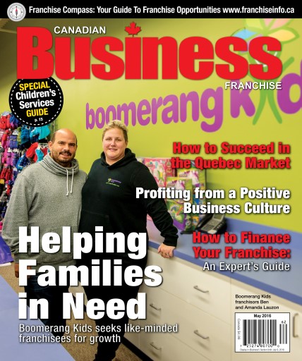 Canadian Business Franchise issue 