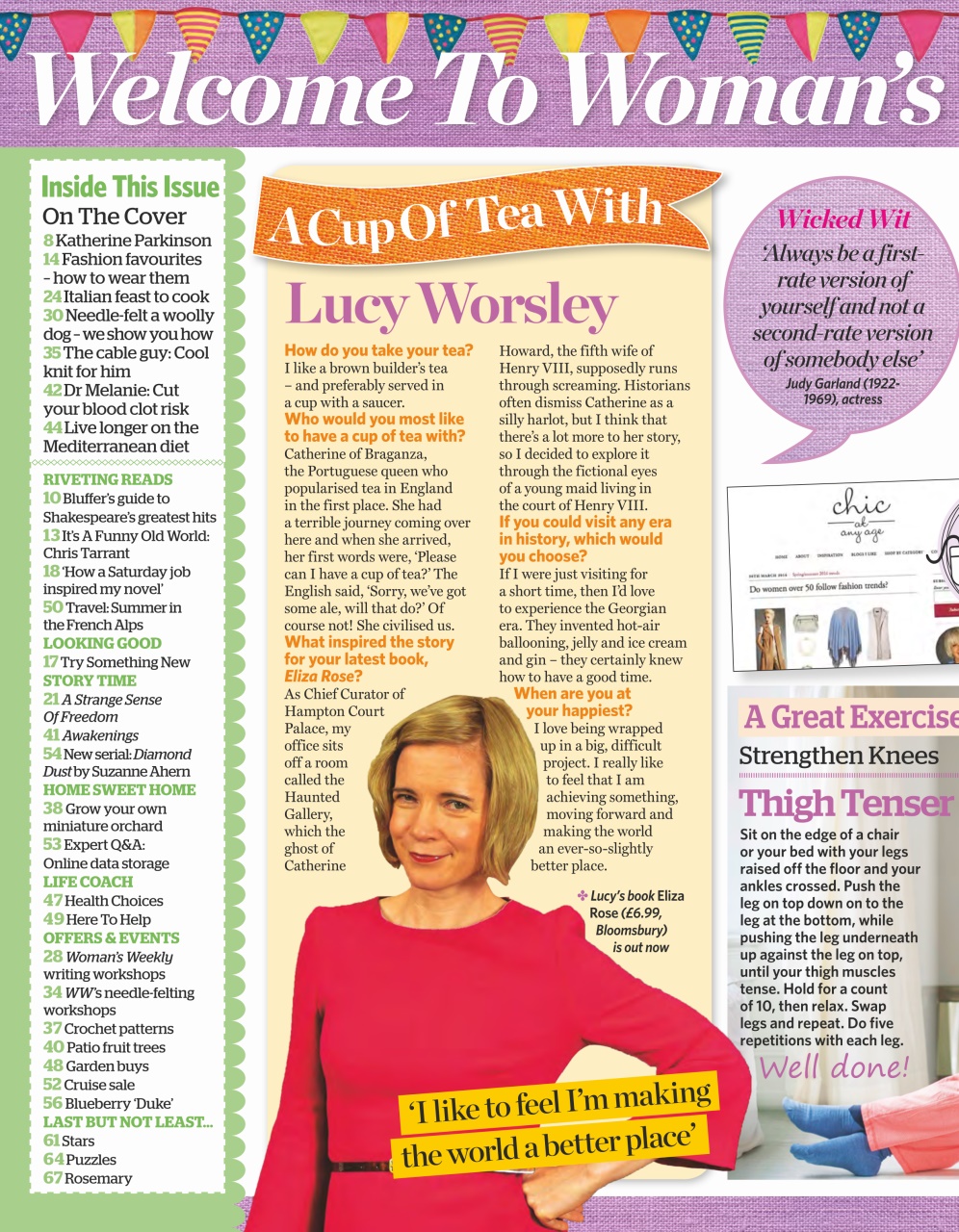 Woman's Weekly Preview Pages