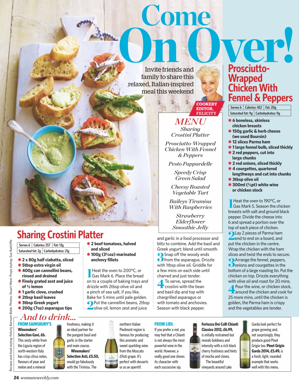 Woman's Weekly Preview Pages