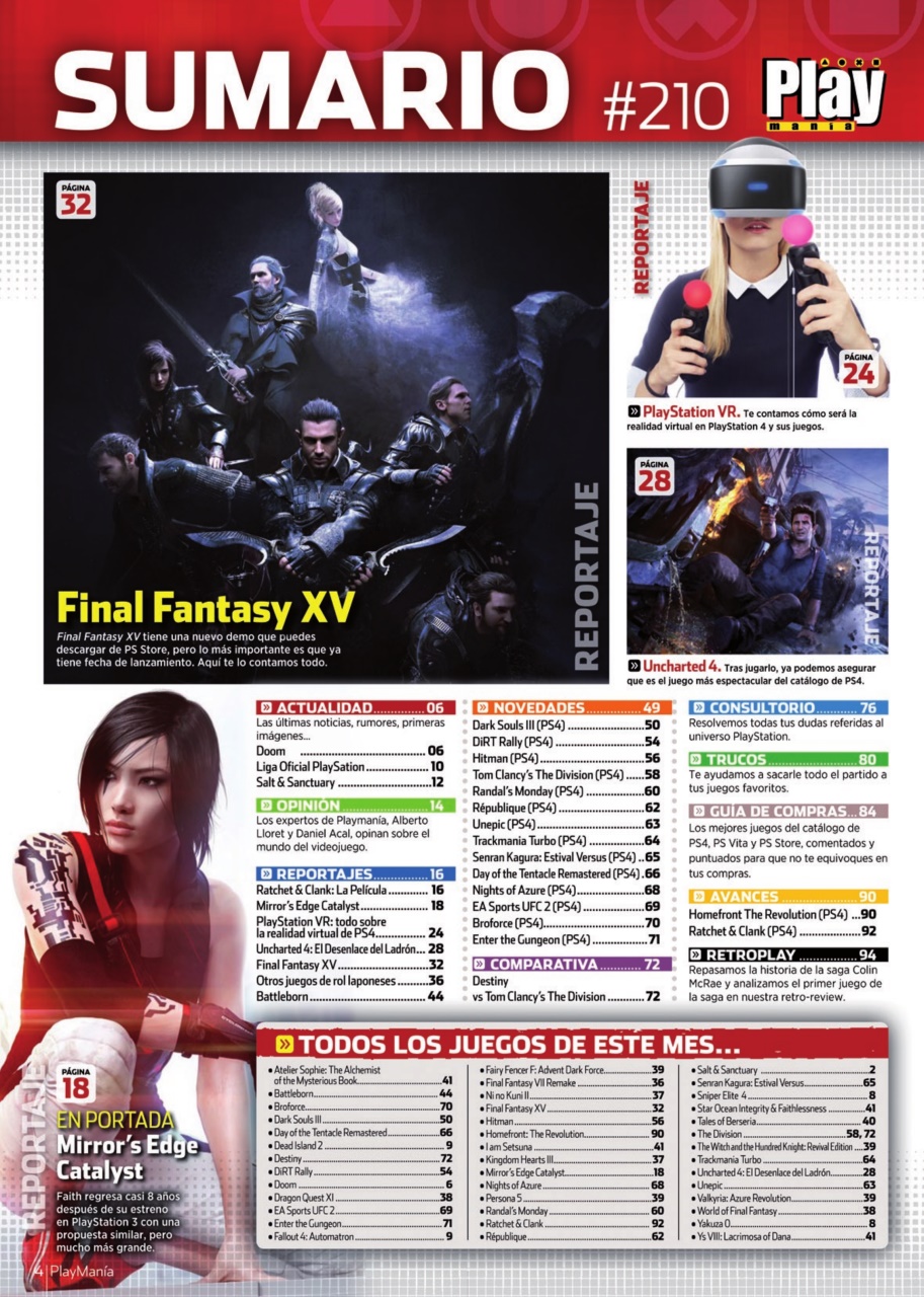 Playmania Preview Pages