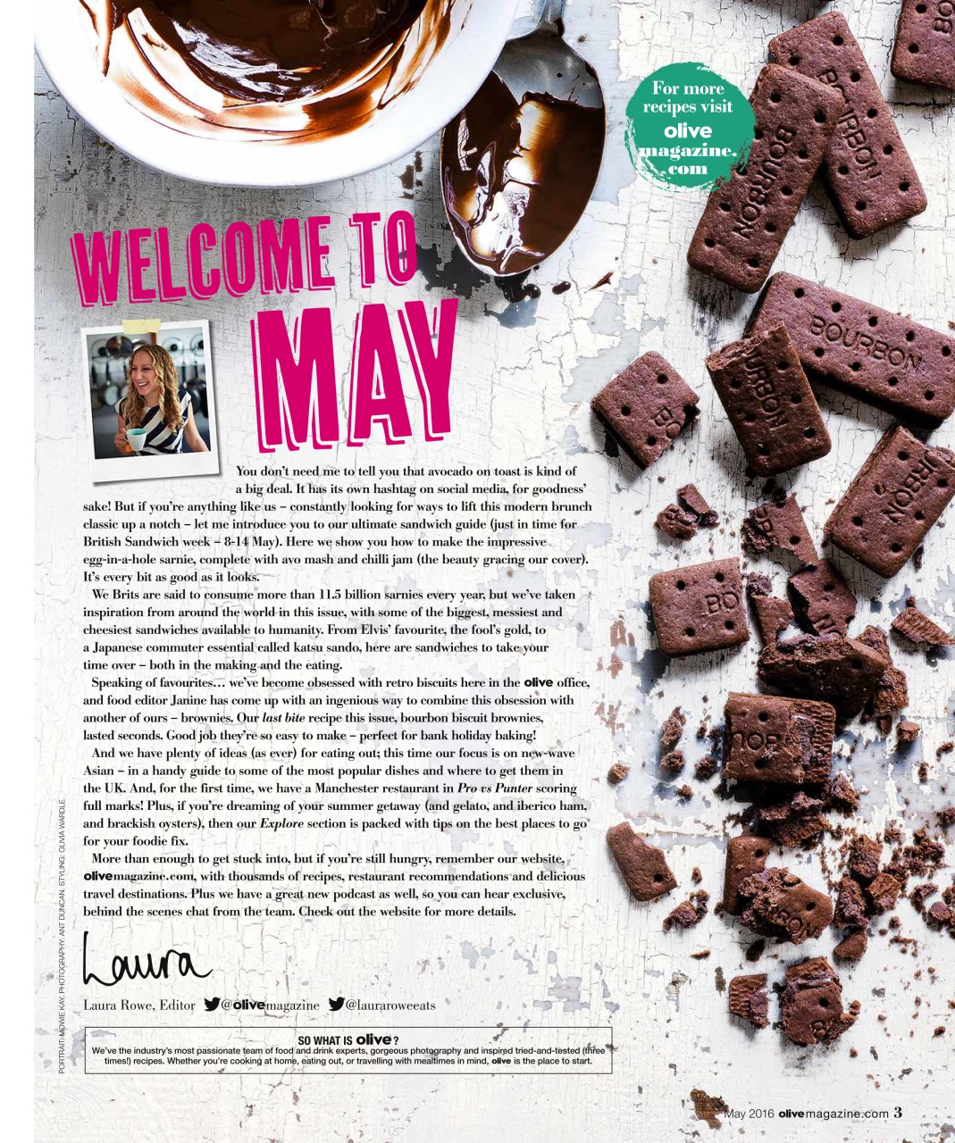 Olive Magazine Preview Pages