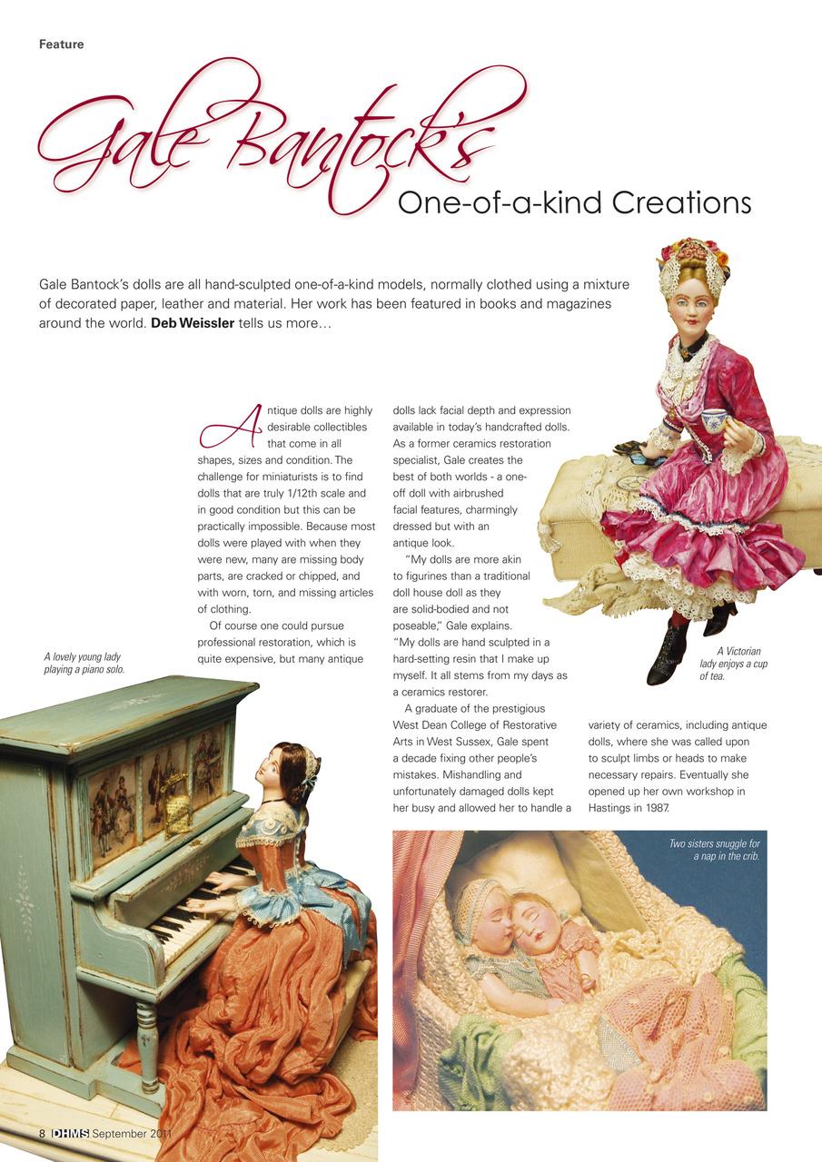 Dolls House and Miniature Scene Preview Pages