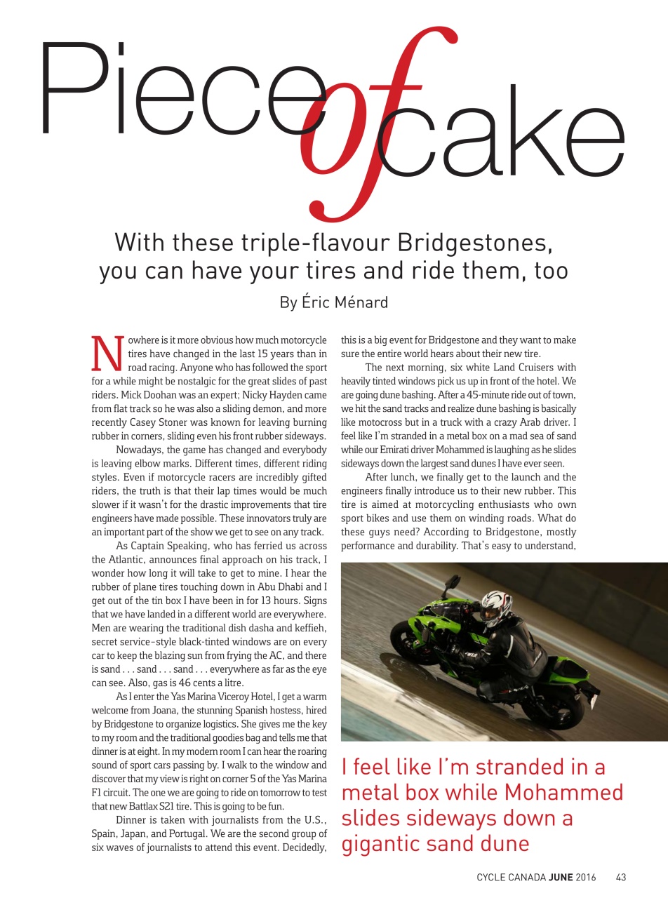 Cycle Canada Preview Pages