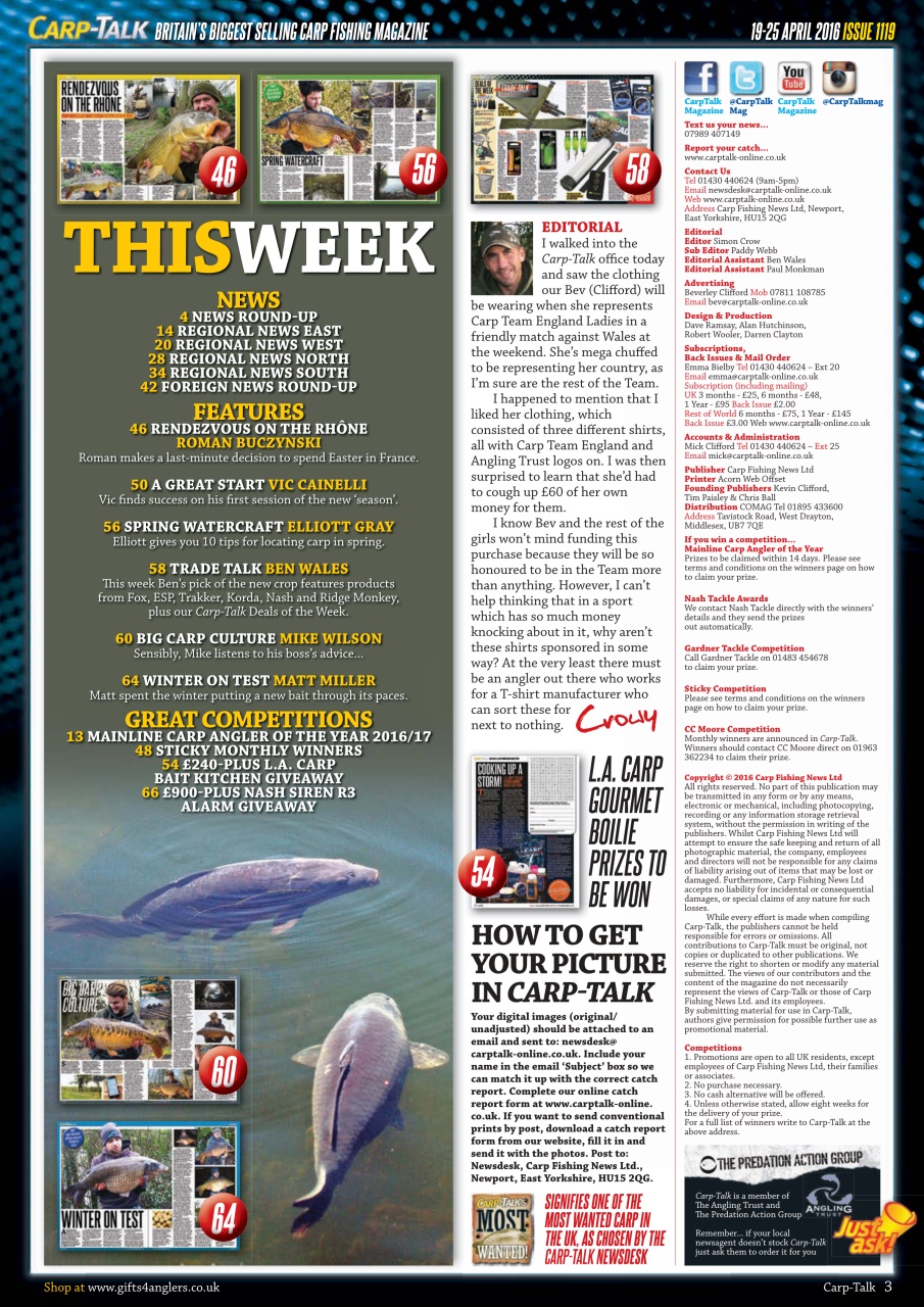 Carp-Talk Preview Pages