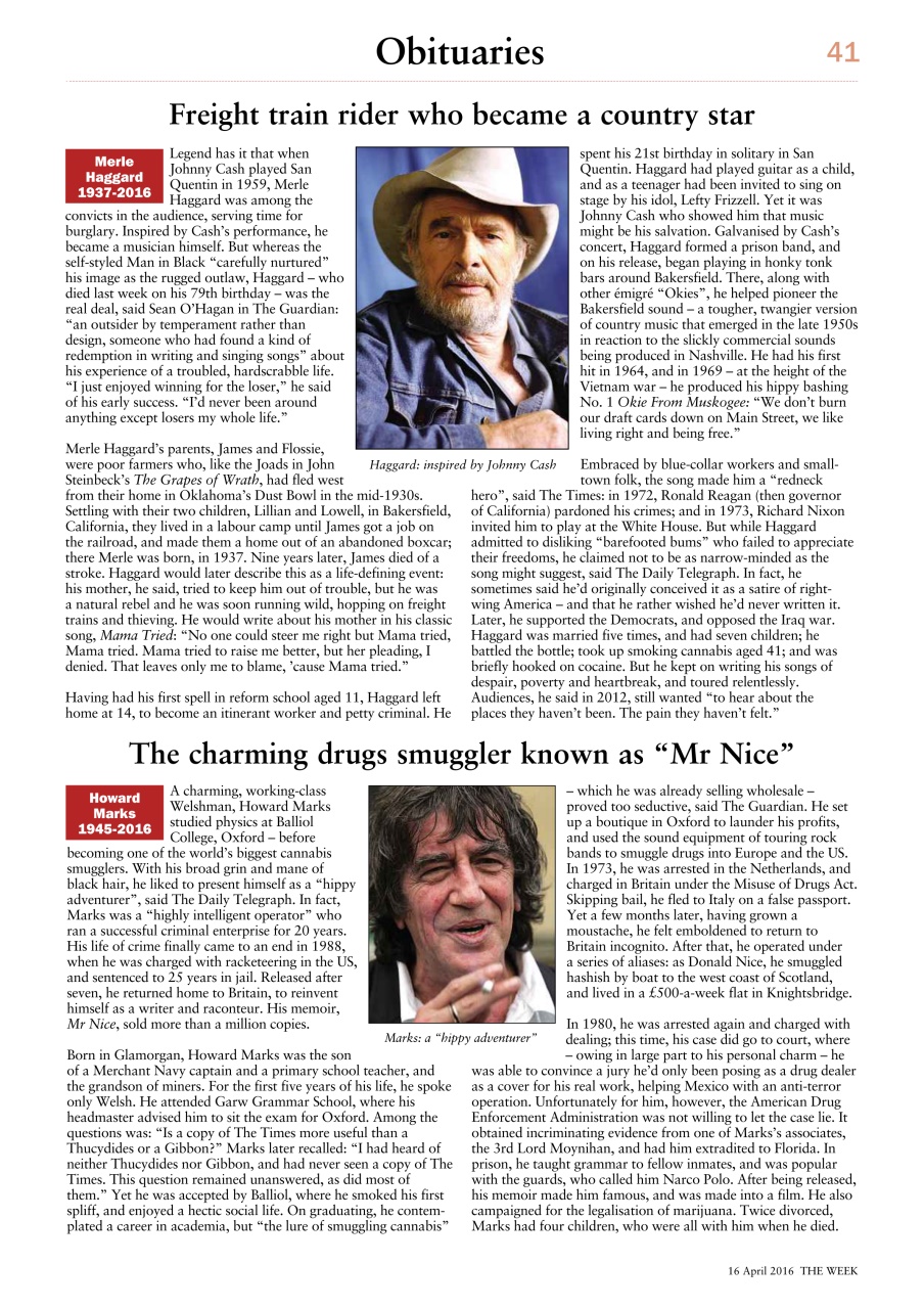 The Week Preview Pages