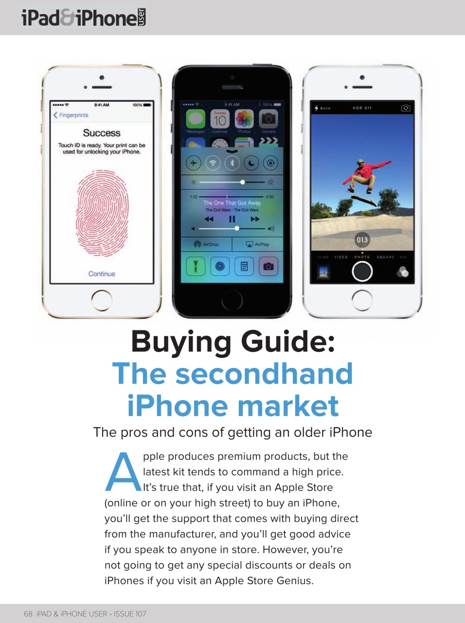 iPad and iPhone User Preview Pages