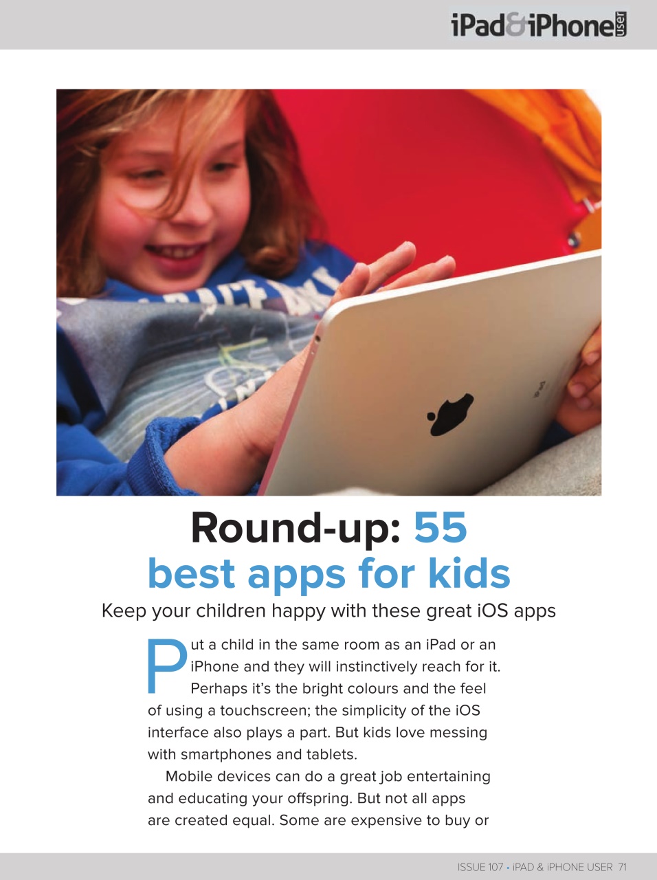 iPad and iPhone User Preview Pages
