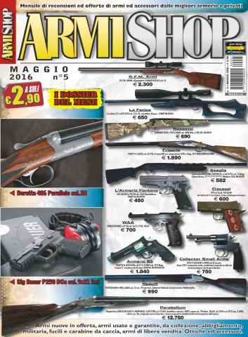 ARMI SHOP issue Maggio 2016