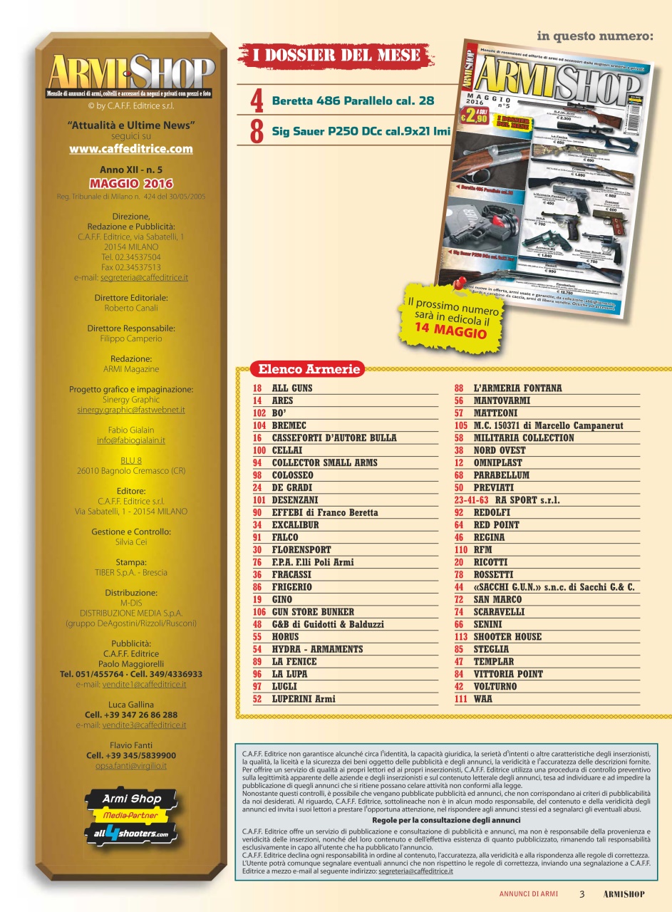 ARMI SHOP Preview Pages