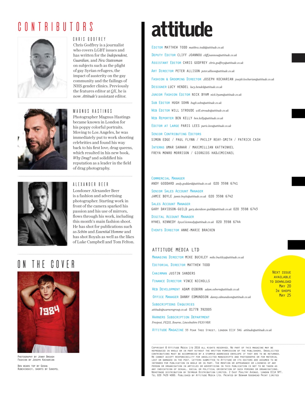 Attitude Preview Pages