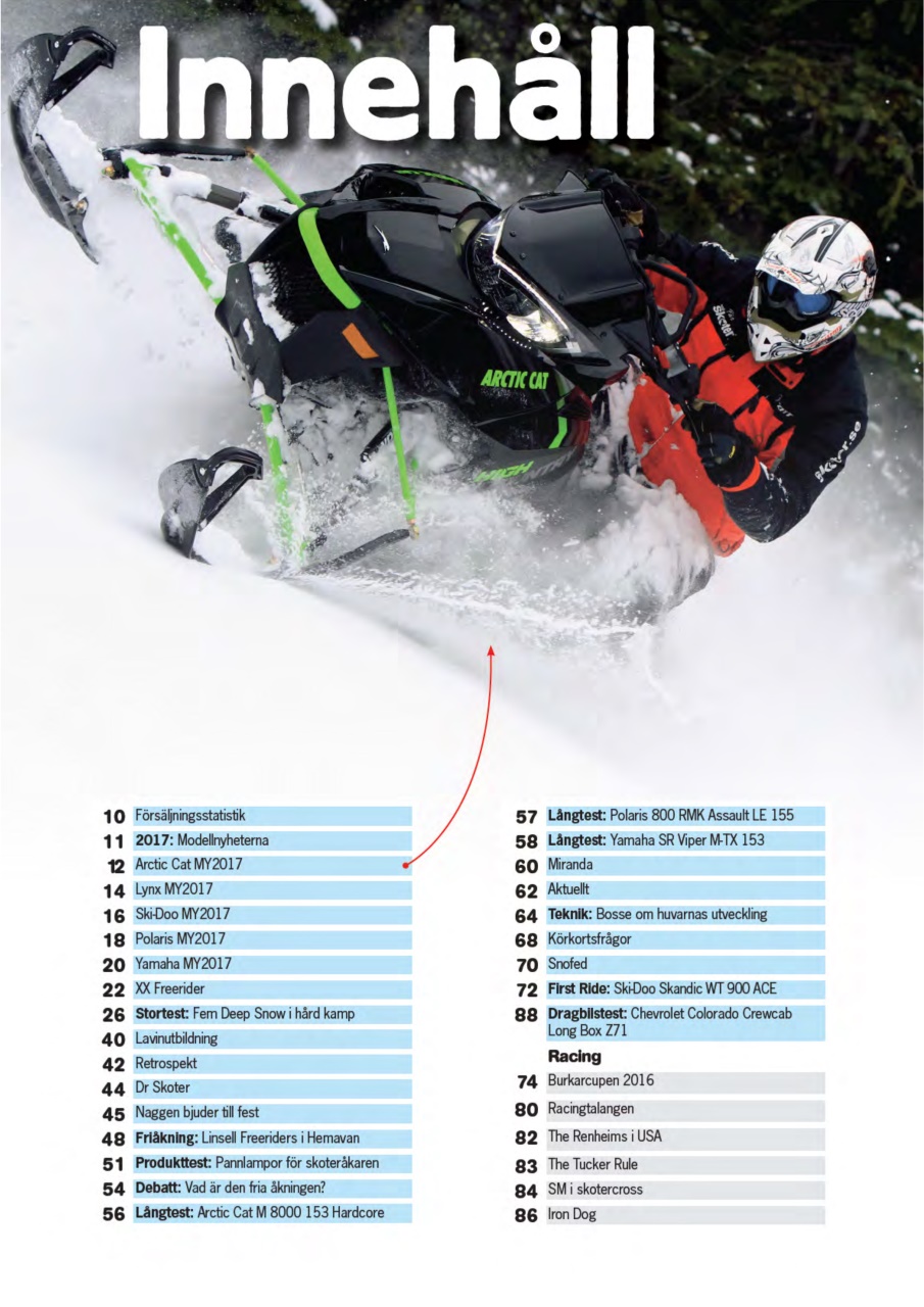 Tidningen Snöskoter Preview Pages