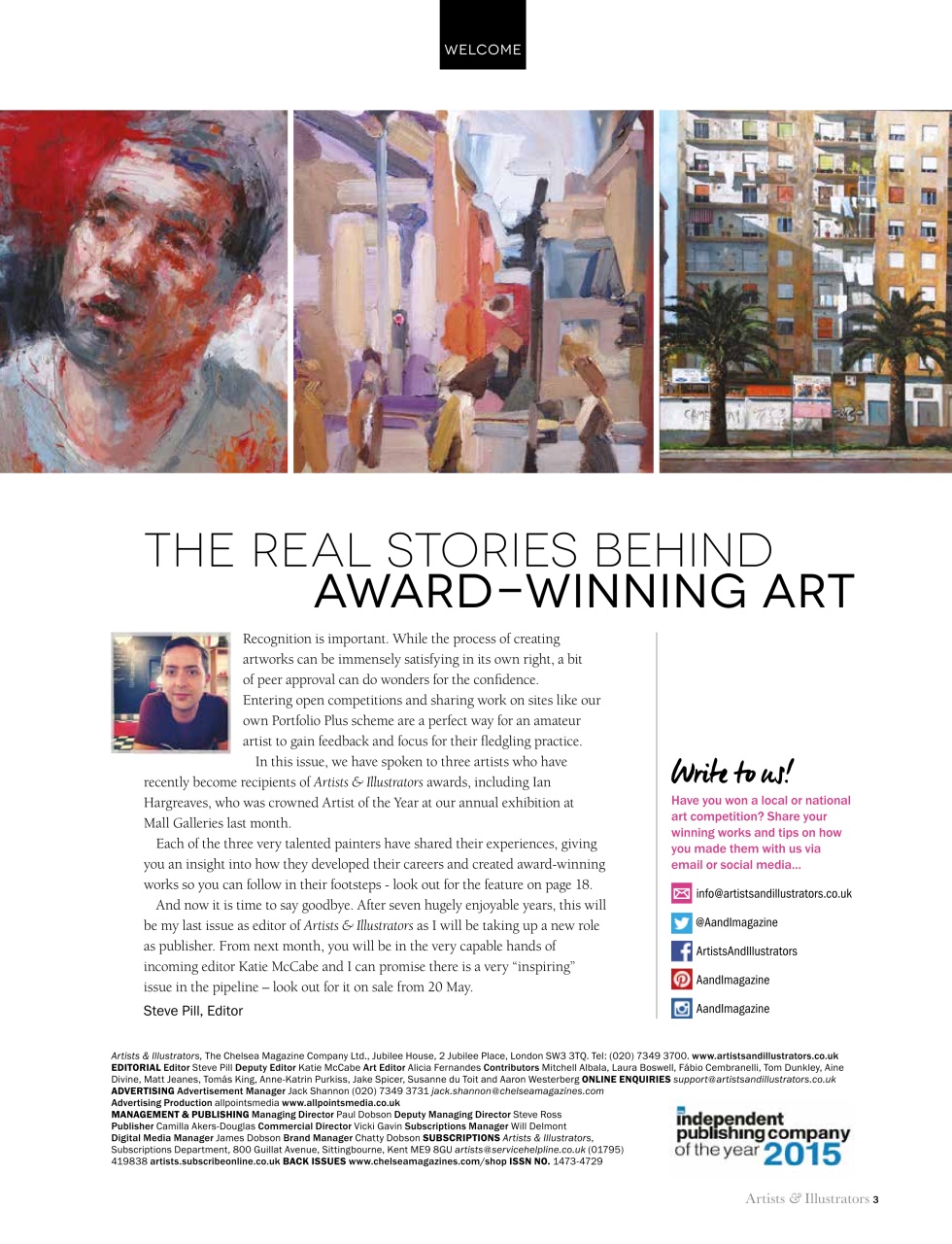 Artists & Illustrators Preview Pages