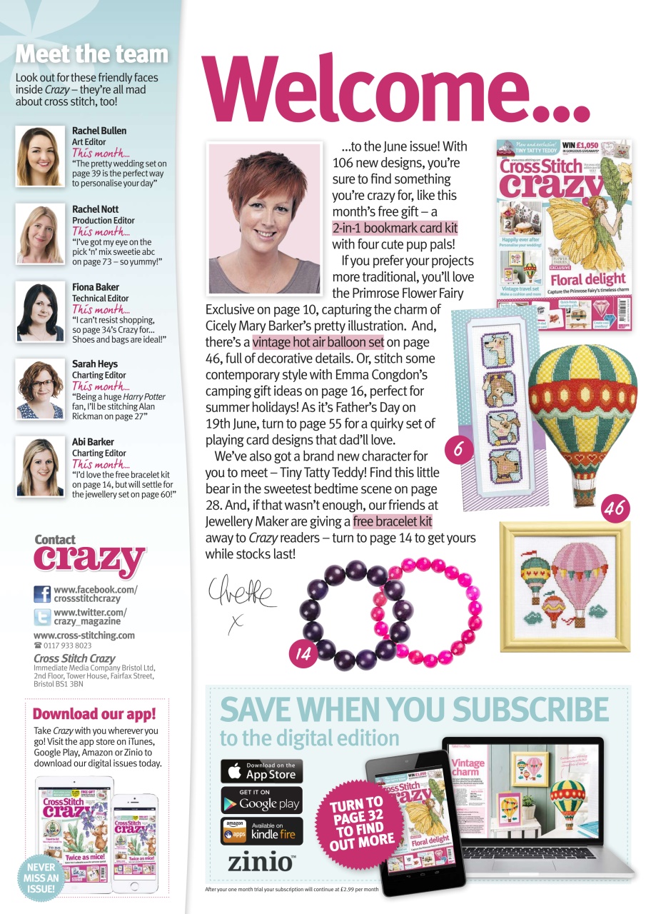 Cross Stitch Crazy Preview Pages