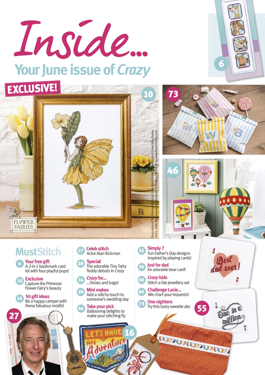 Cross Stitch Crazy Preview Pages