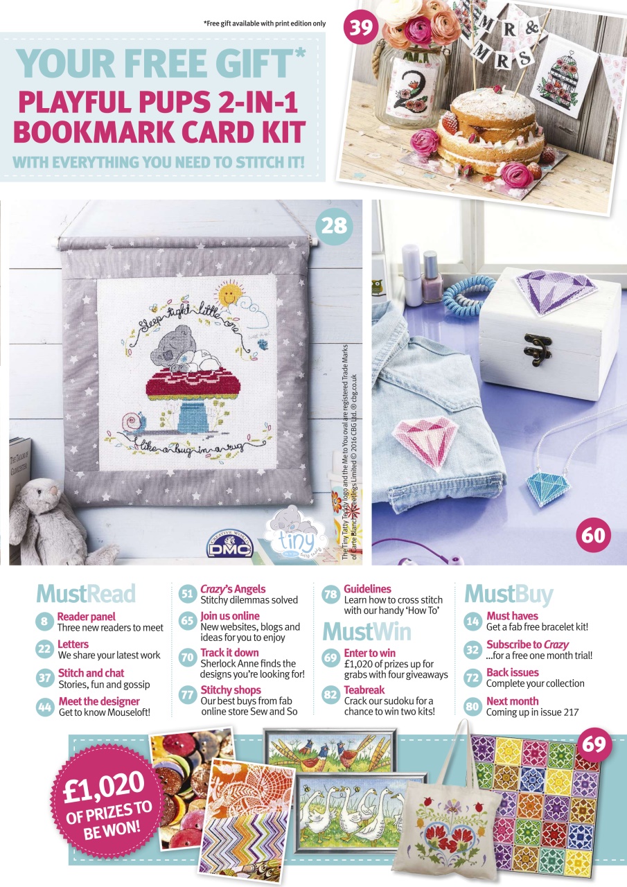 Cross Stitch Crazy Preview Pages