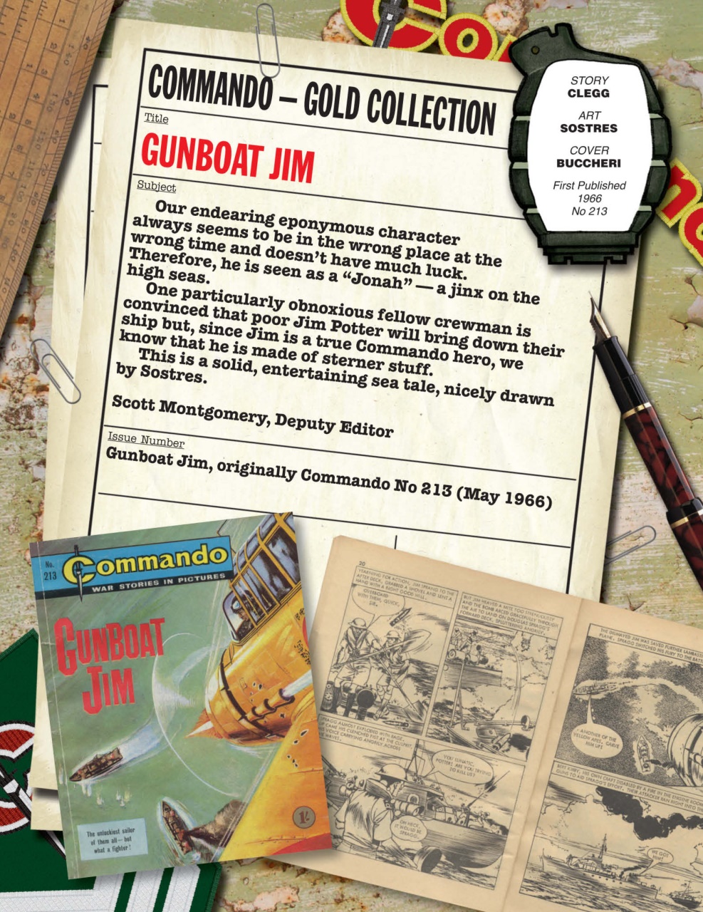 Commando Preview Pages