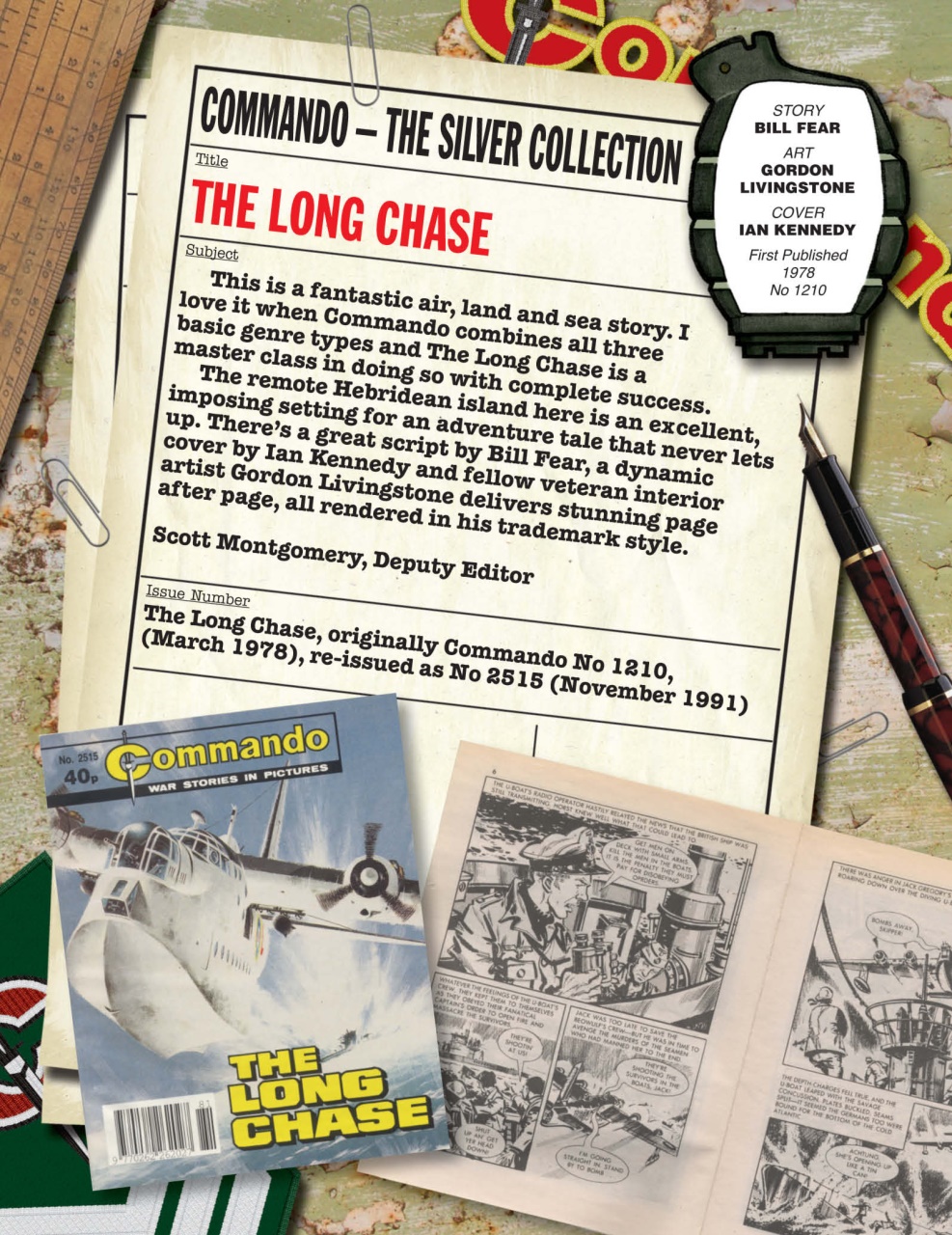 Commando Preview Pages