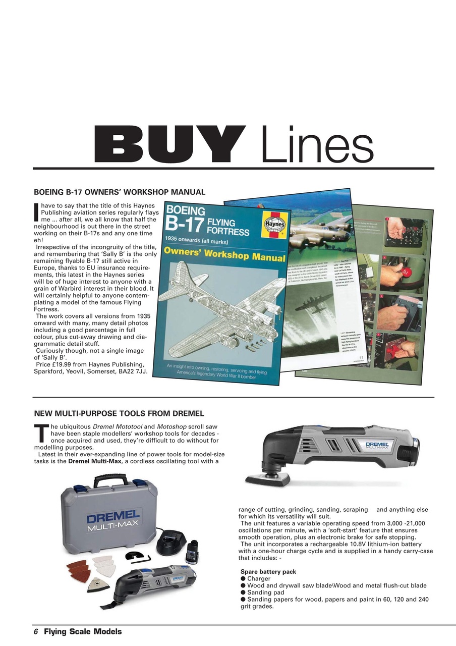 Flying Scale Models Preview Pages