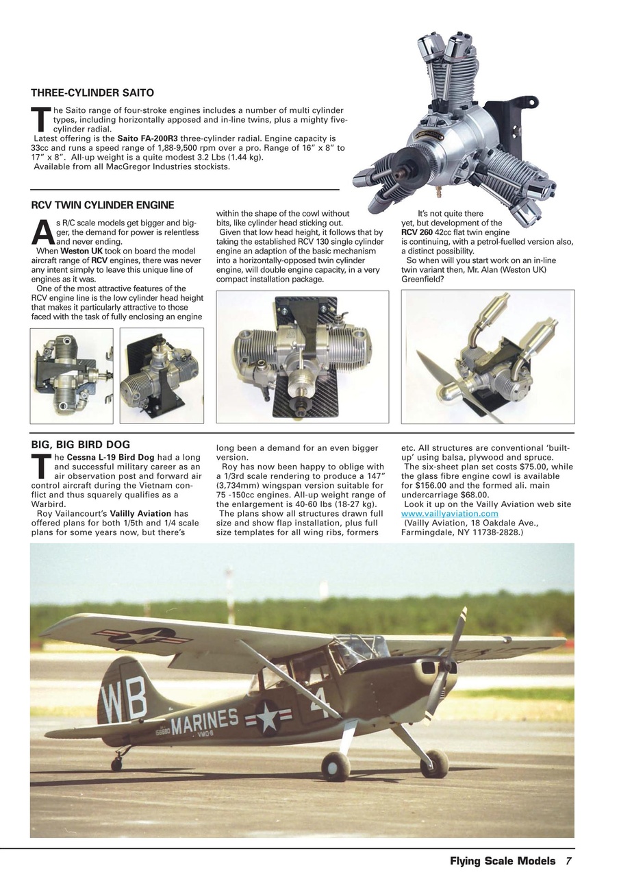 Flying Scale Models Preview Pages