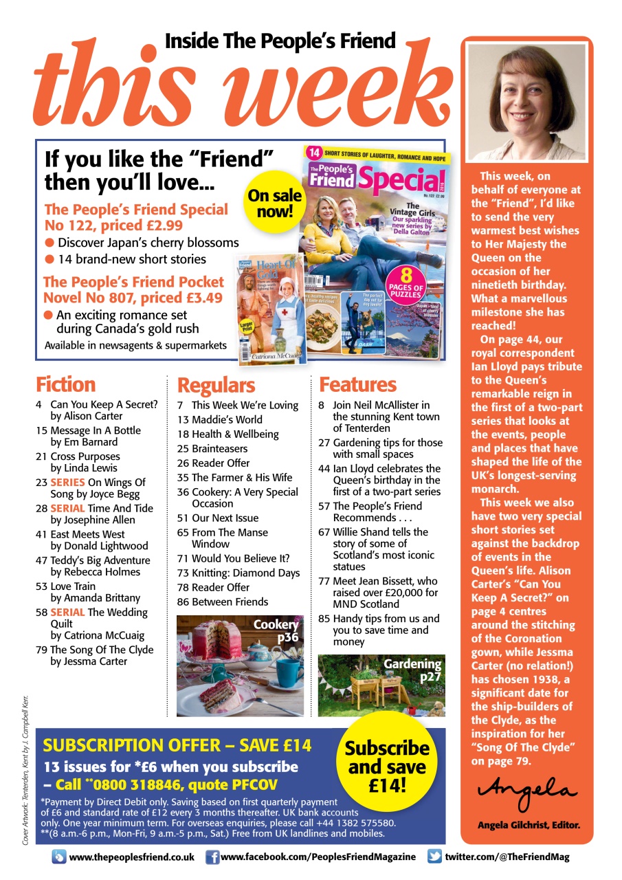 The People’s Friend Preview Pages