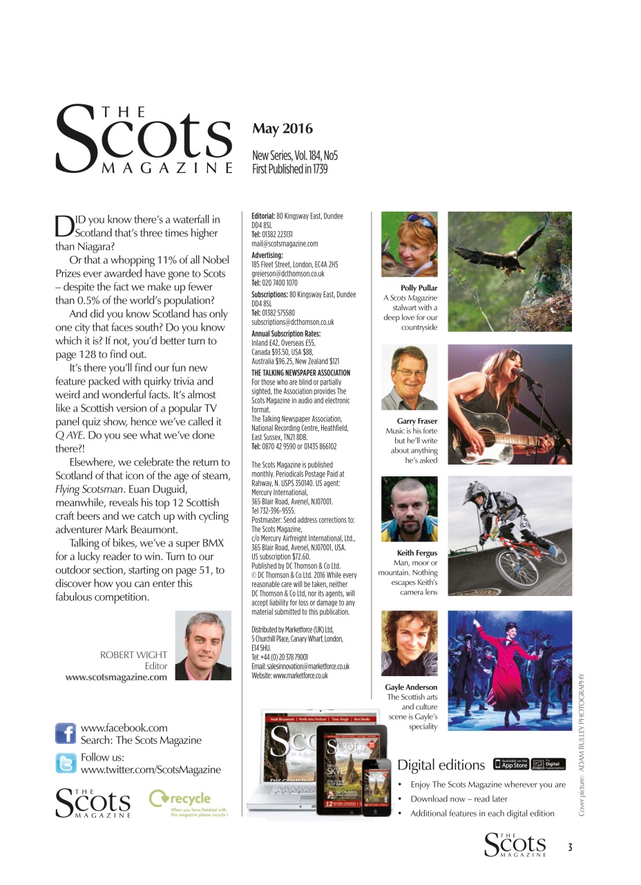 The Scots Magazine Preview Pages