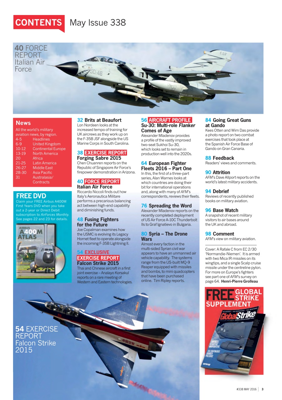 AirForces Monthly Preview Pages