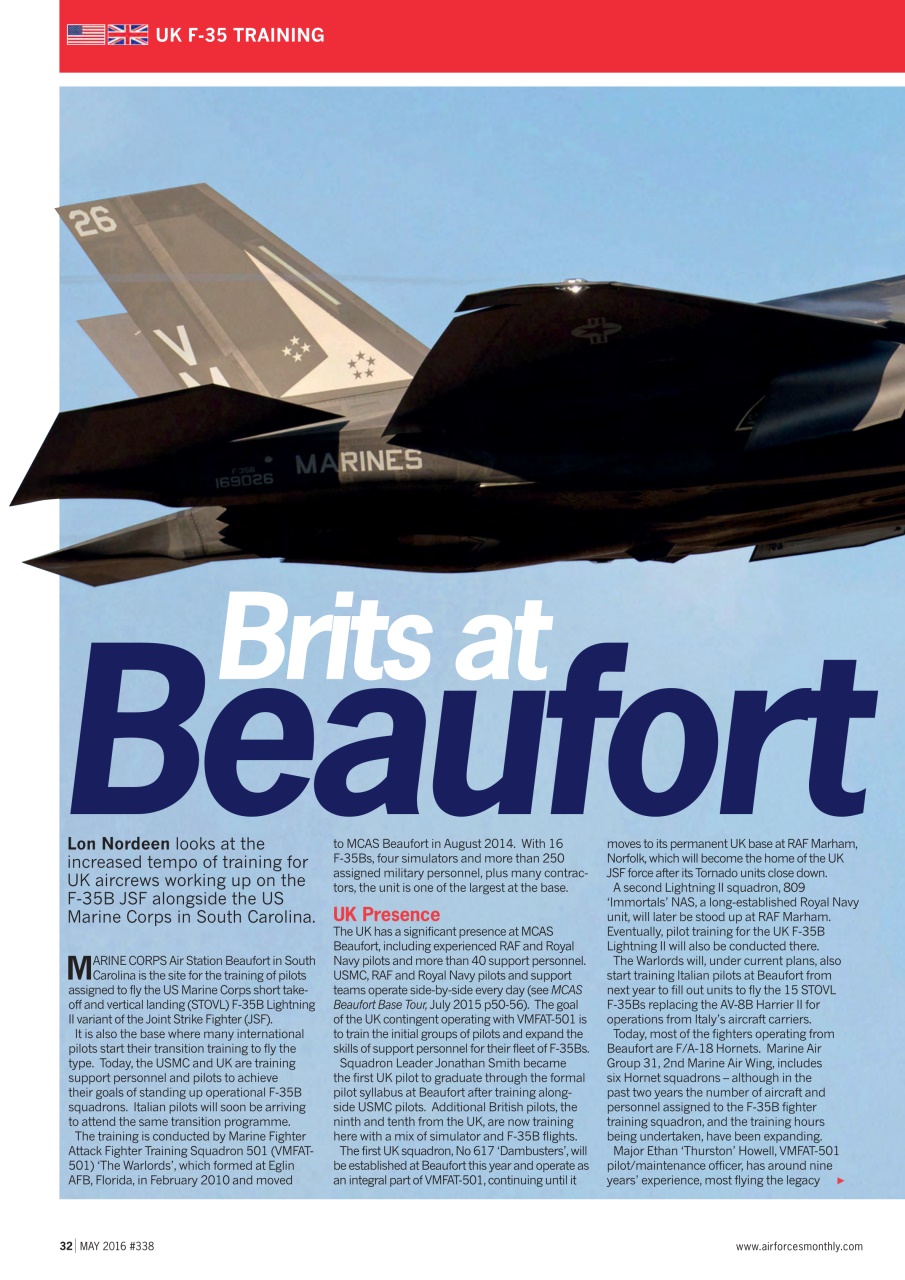 AirForces Monthly Preview Pages