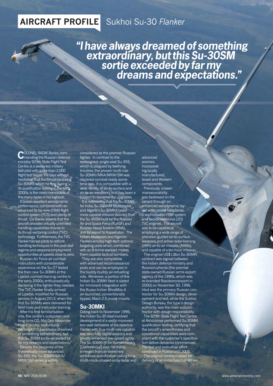 AirForces Monthly Preview Pages