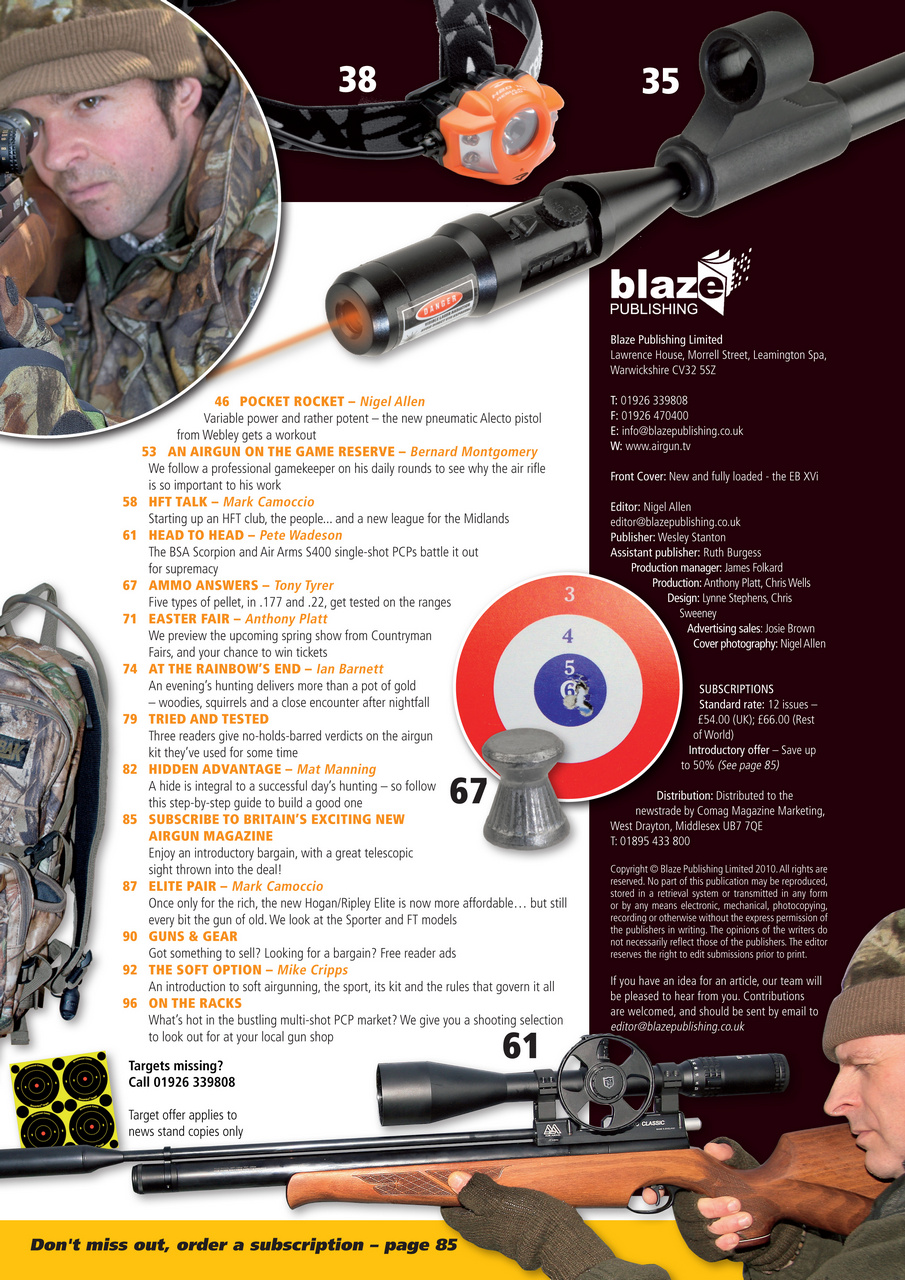 Airgun Shooter Preview Pages