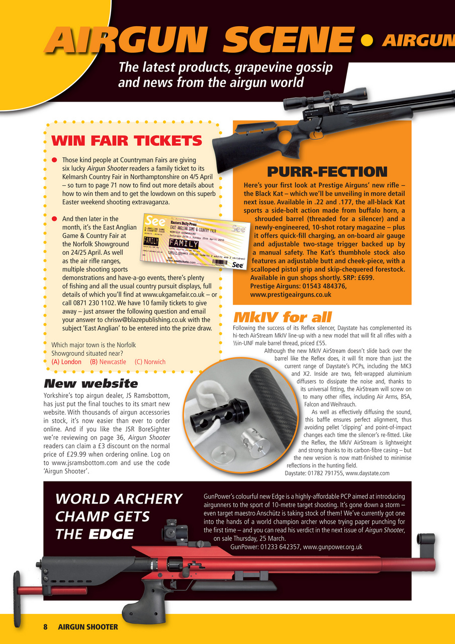 Airgun Shooter Preview Pages