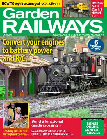 Garden Railways issue June 2016